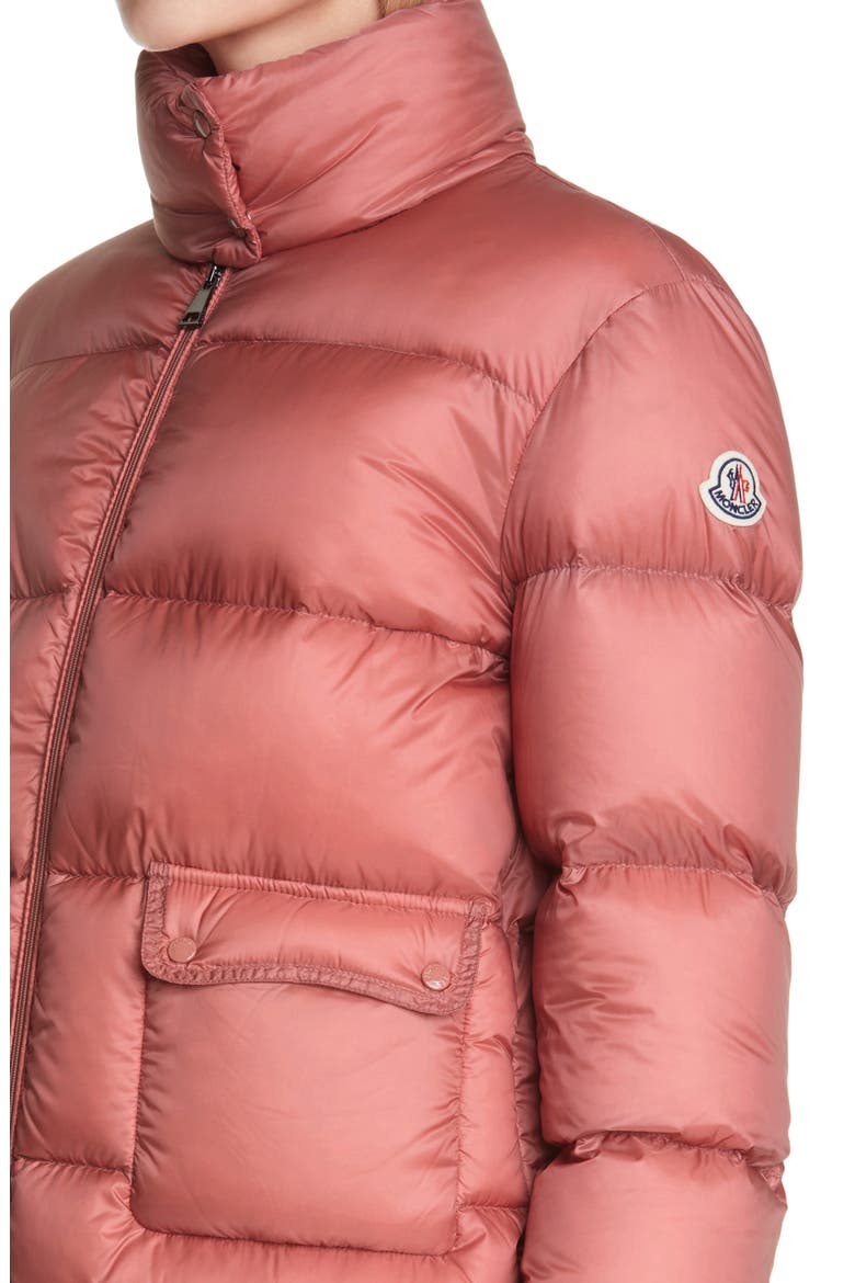 Lannic Water Resistant Lightweight Down Puffer Jacket, Alternate, color, DARK PINK