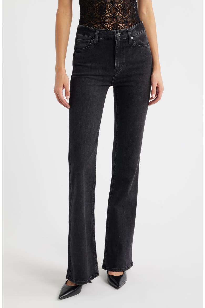 The Icon Flare Leg Jeans, Main, color, METEOR