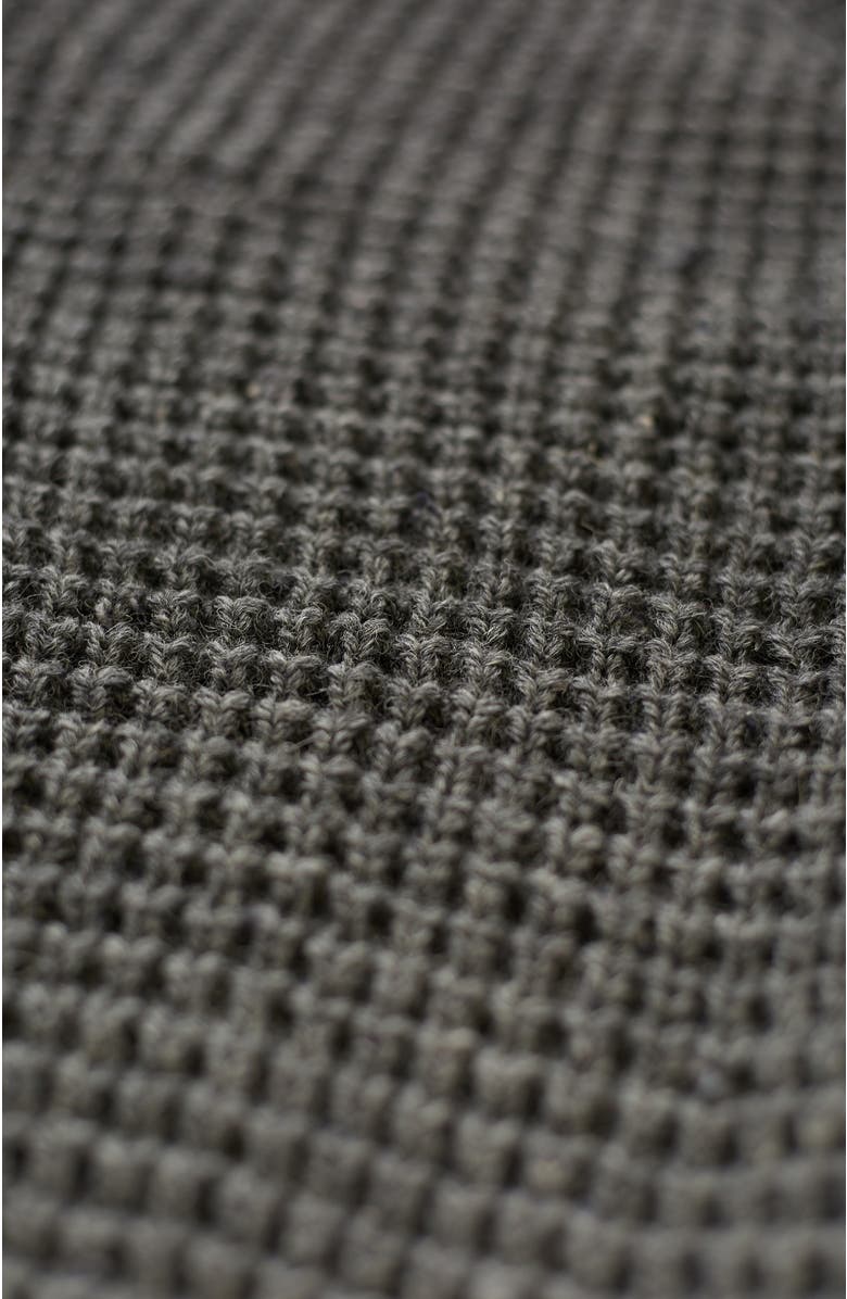 Celtic & Co. British Waffle Stitch Cardigan, Alternate, color, Derby Grey