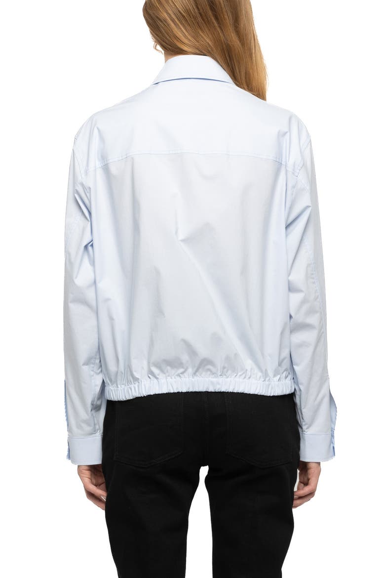 Toria Button Shirt, Alternate, color, BLEU OXFORD