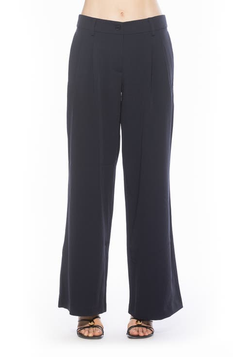 Quinn Pleated Wide Leg Pants