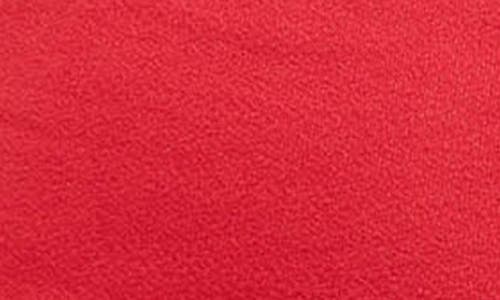 Blu Pepper Off The Shoulder Knit Crop Top In Red