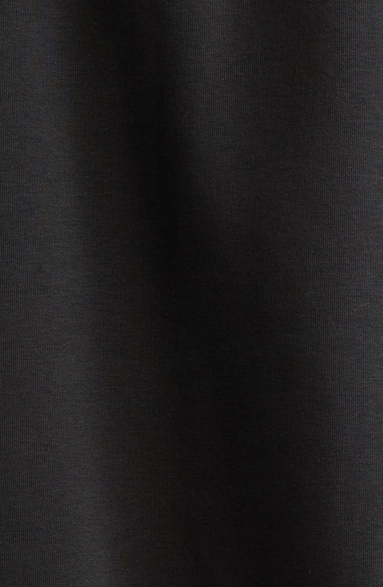 Cinq à Sept Brandy Mixed Crystal Detail Cotton Blend Sweatshirt, Alternate, color, Black