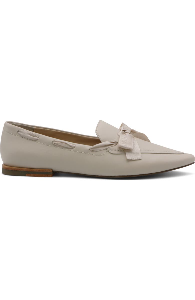 Charles David Izzi Pointed Toe Flat, Alternate, color, Ivory
