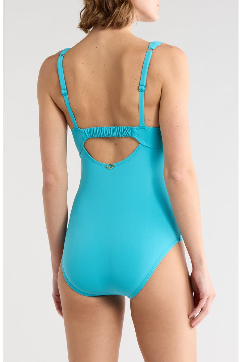 Jolie One-Piece Swimsuit, Alternate, color, COASTAL BLUE