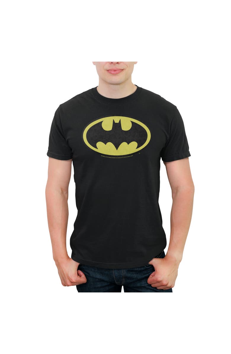 Batman Men's Batman Classic Logo  Graphic T-Shirt, Main, color, Black: Classic