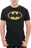 Batman Men's Batman Classic Logo  Graphic T-Shirt