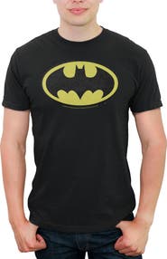Batman Men's Batman Classic Logo  Graphic T-Shirt