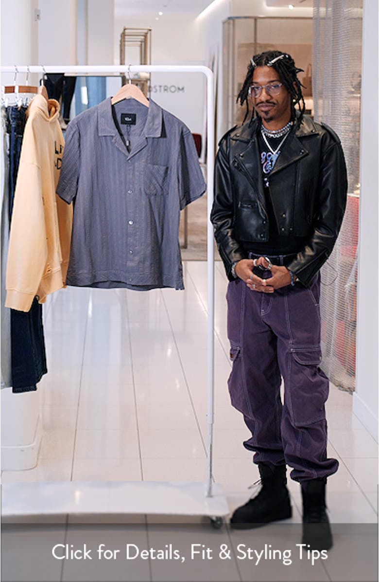 Lemmy Stripe Camp Shirt, sales video thumbnail