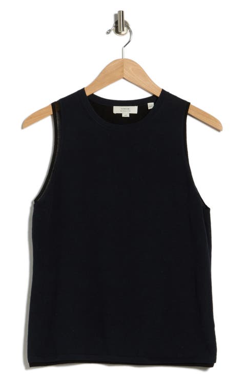 Double Layer Cotton Blend Tank