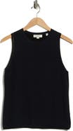 Vince Double Layer Cotton Blend Tank