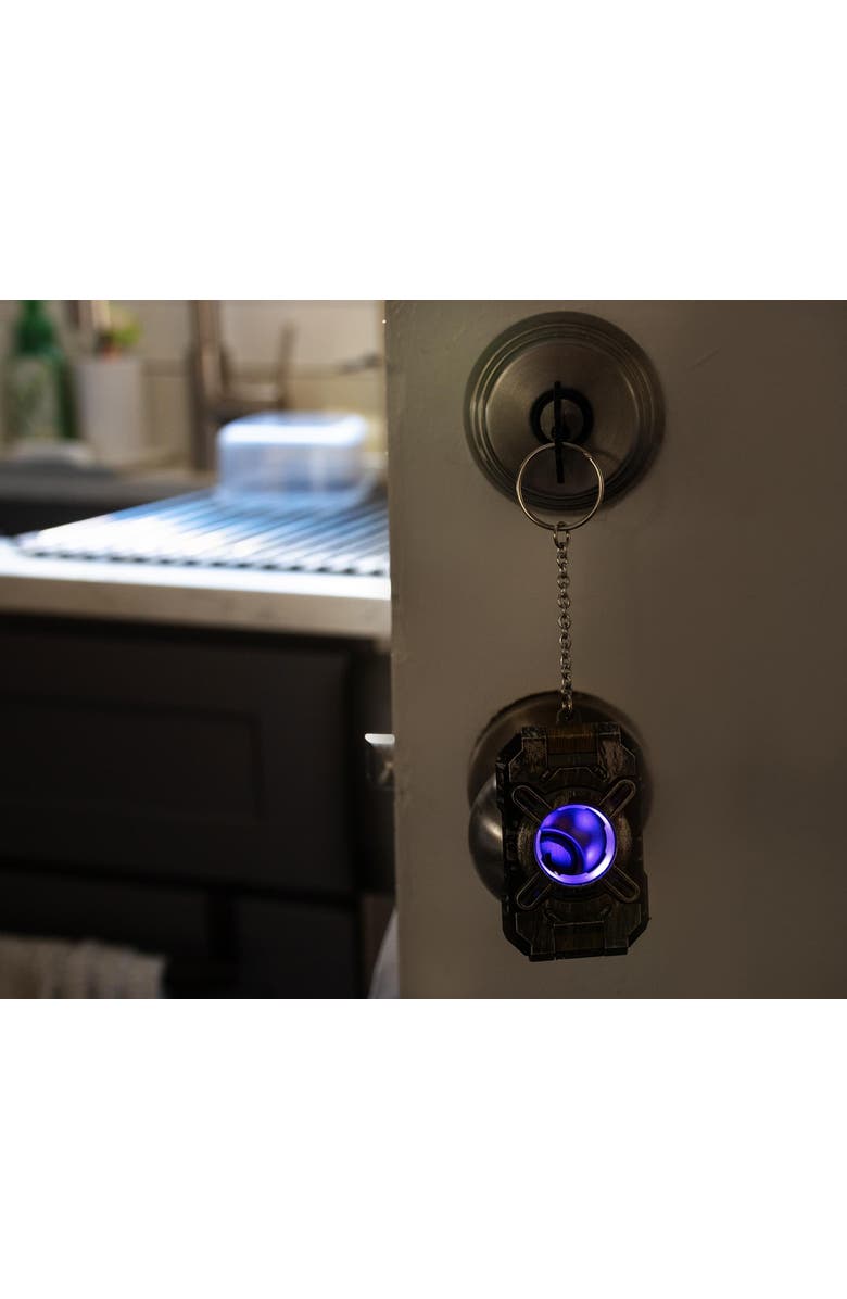 Toynk HALO Light-Up Cortana Chip Replica Pendant Keychain, Alternate, color, Blue