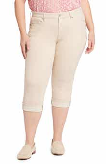 NYDJ Marilyn Cool Embrace® Cuff Crop Straight Leg Jeans
