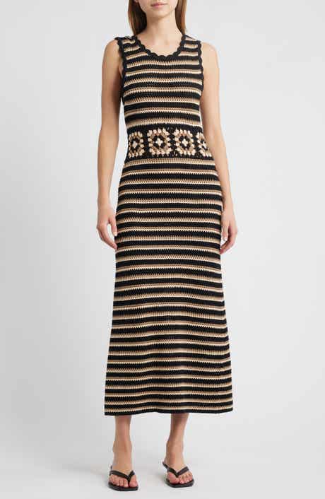 Rails Coco Crochet Midi Dress