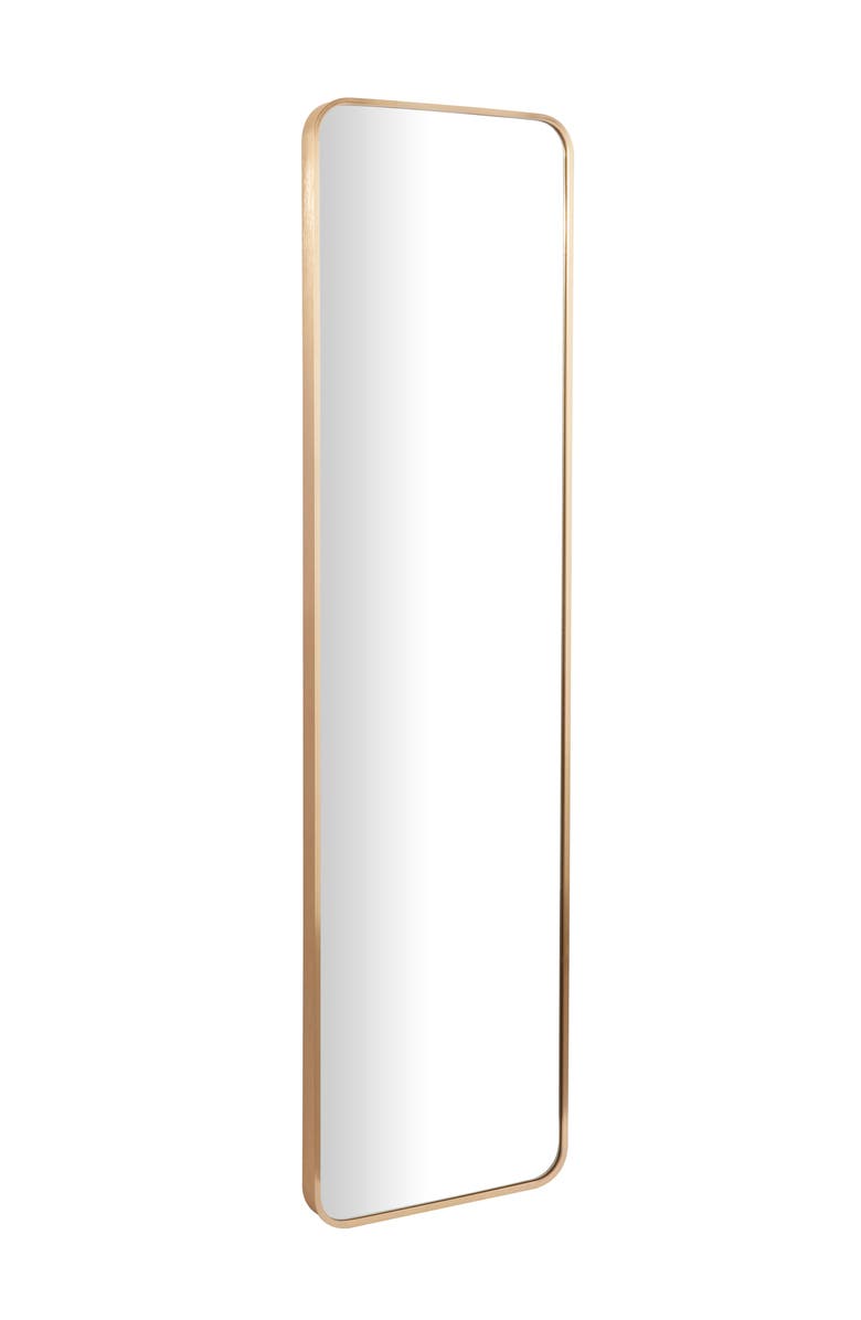 COSMO BY COSMOPOLITAN Goldtone Metal Wall Mirror with Thin Frame, Alternate, color, 