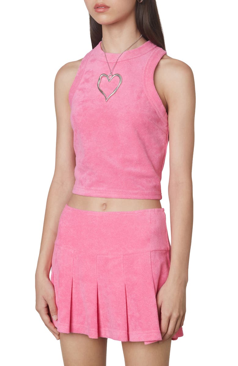 Nia Lucerne Terry Tank Top, Alternate, color, Pink