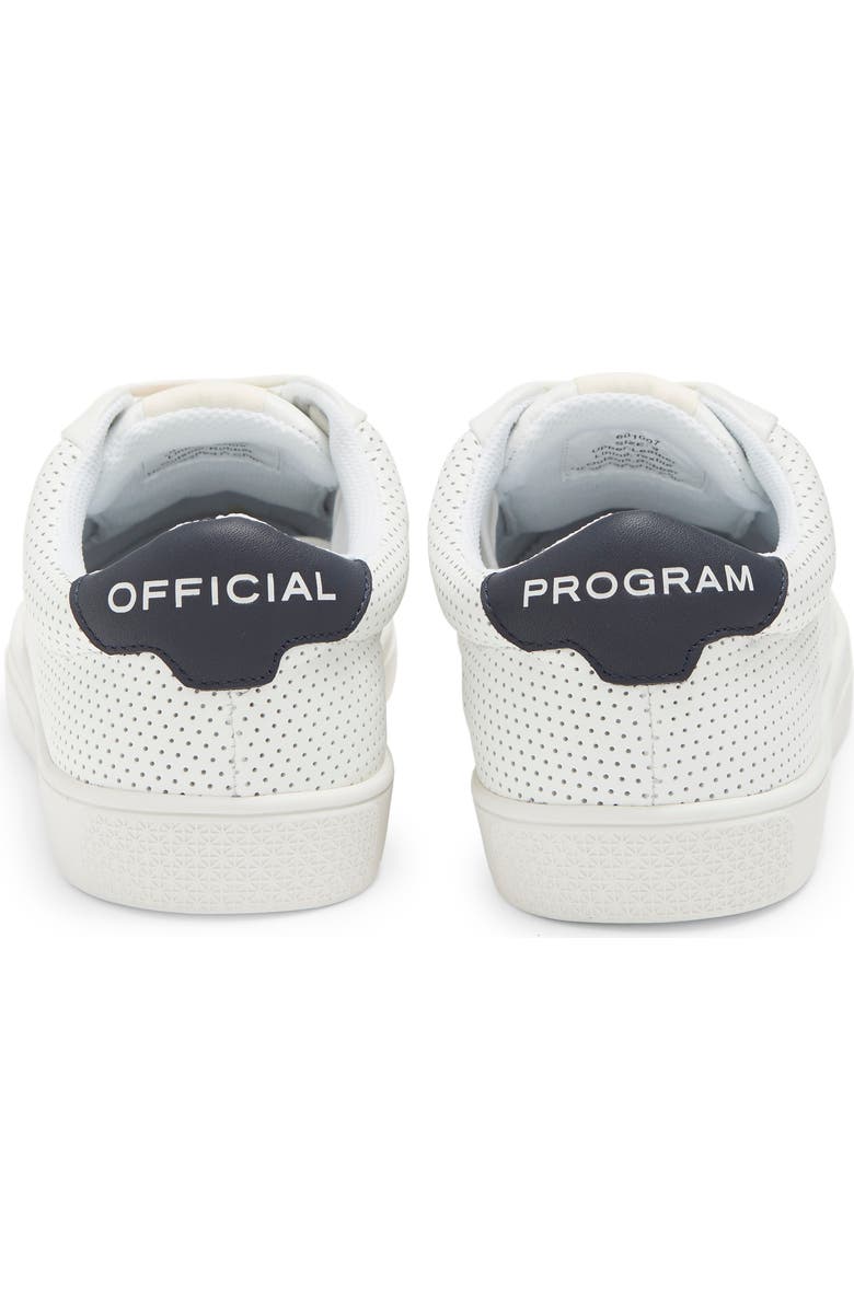 OFFICIAL PROGRAM Court Low Top Sneaker, Alternate, color,