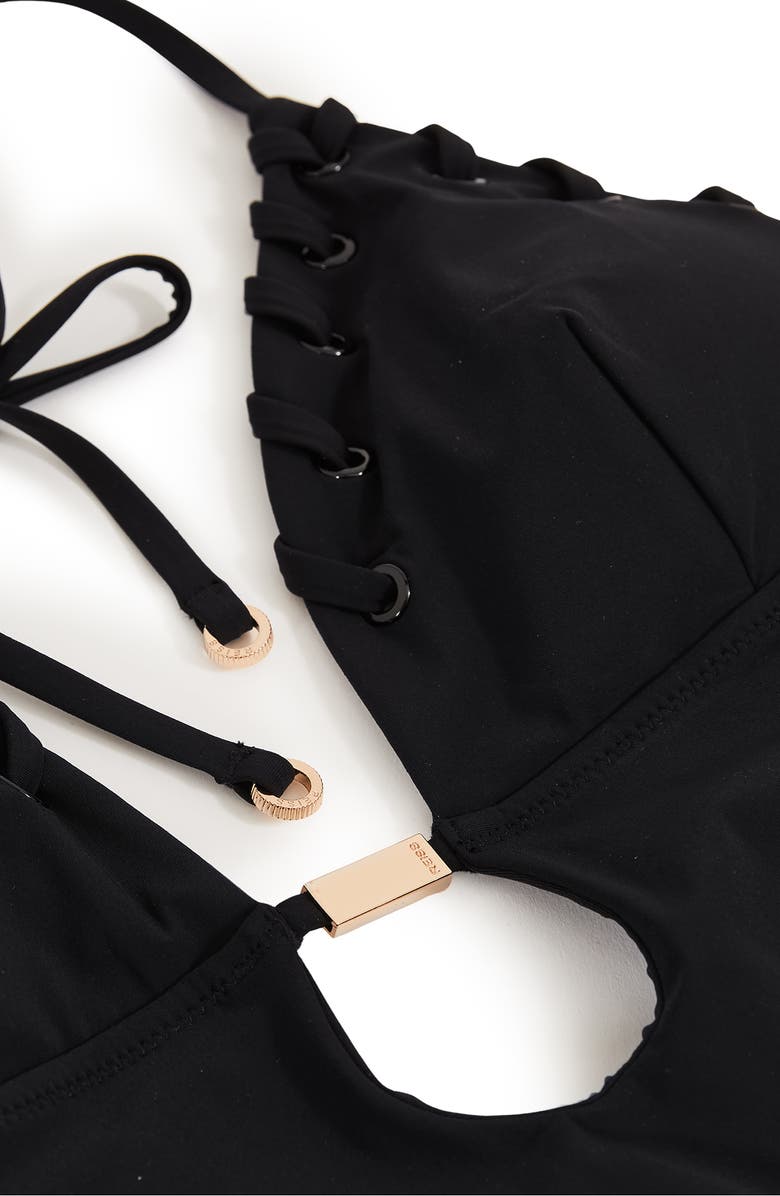 Reiss Nicole One-Piece Swimsuit, Alternate, color, 