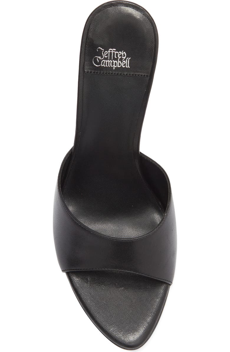 Jeffrey Campbell Agent Slide Sandal, Alternate, color, Black