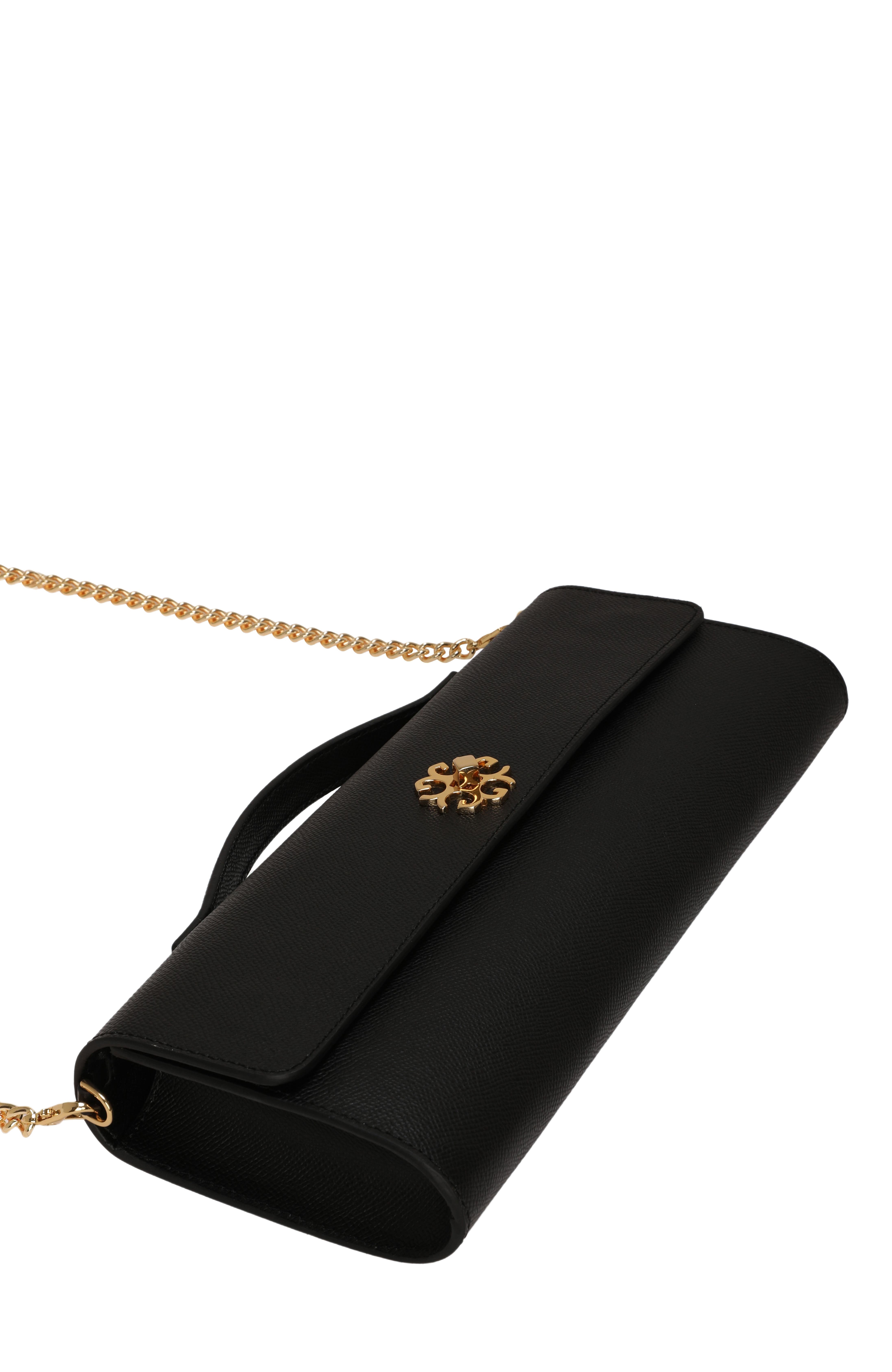 GORSKI Top Handle Rectangle Leather Crossbody Bag, Alternate, color, Black