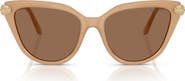 Swarovski 56mm Cat Eye Sunglasses