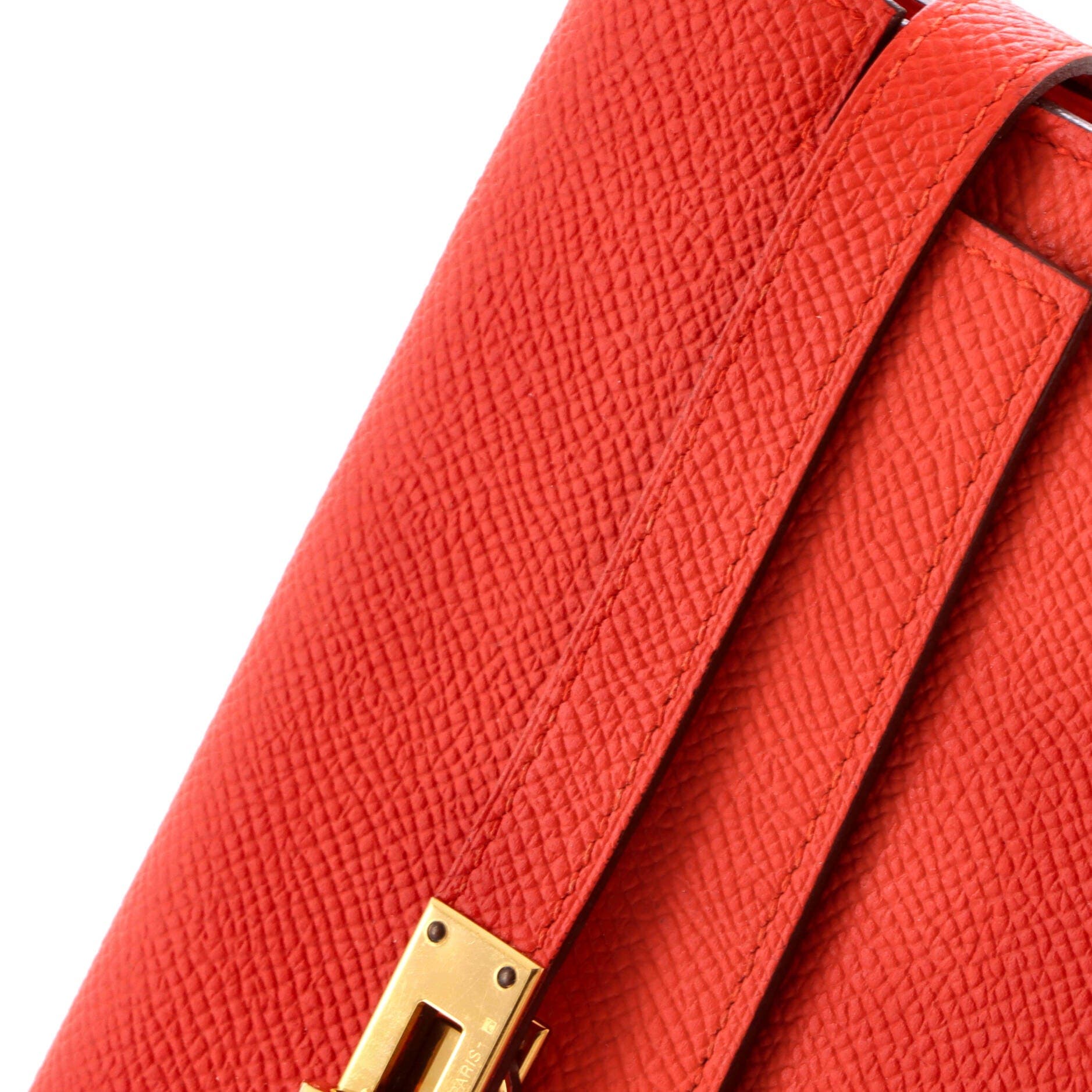 Kelly Wallet Verso Epsom Long, Alternate, color, Red