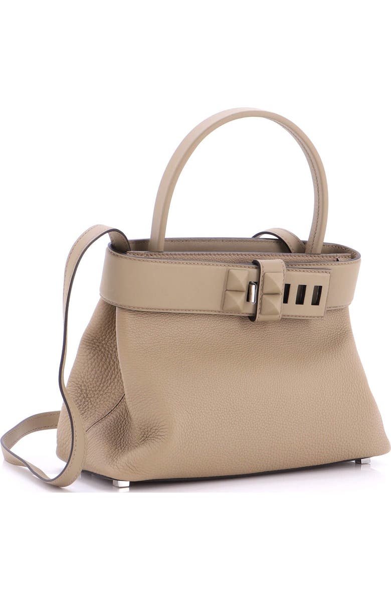 Pre-Owned Hermes Medor Handbag Togo, Alternate, color, Beige Marfa