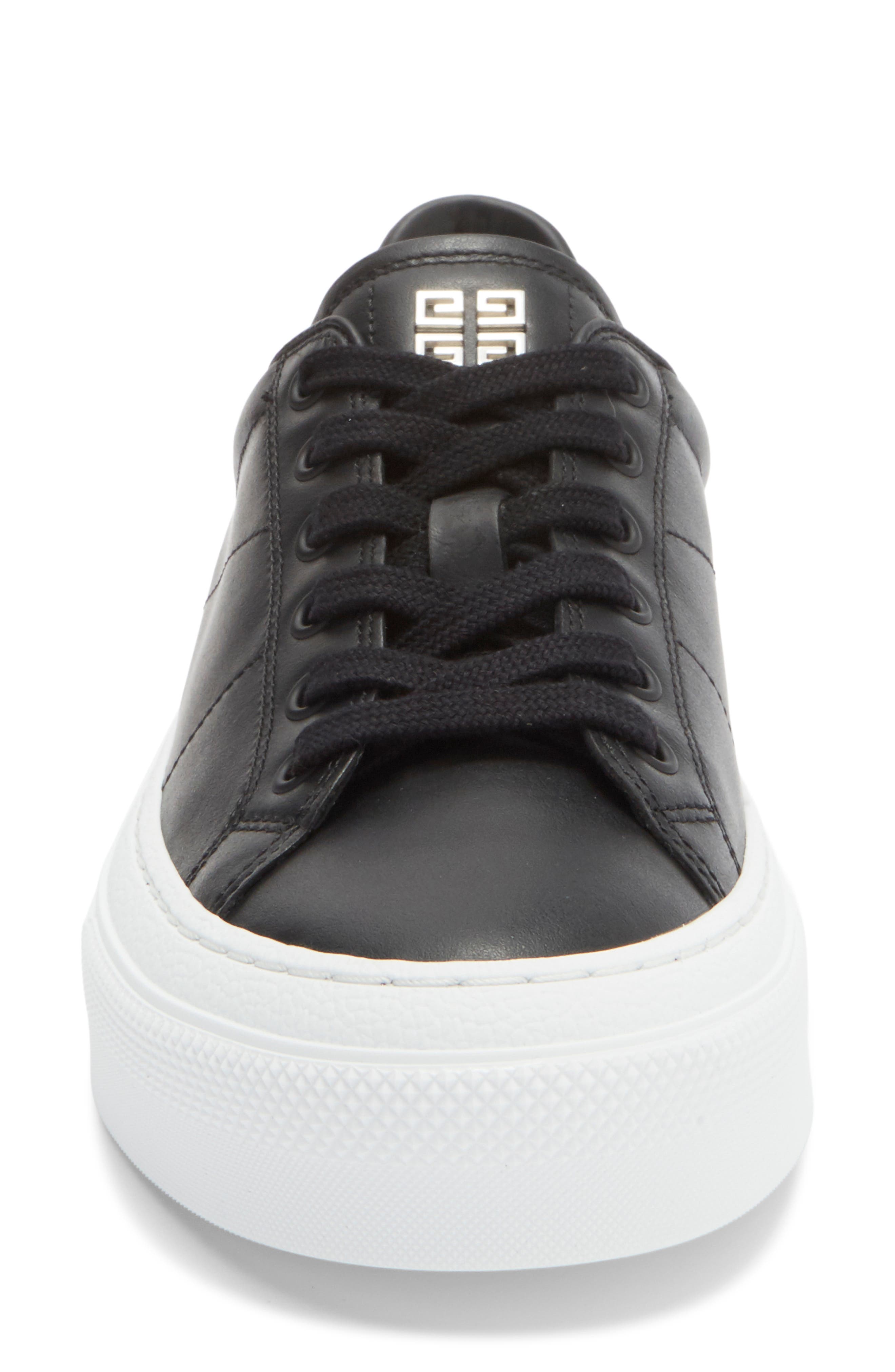Givenchy City Platform Sneaker, Alternate, color, Black
