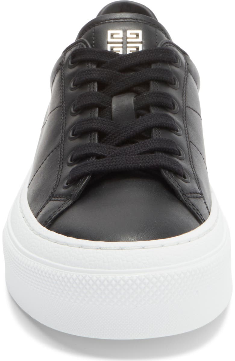 Givenchy City Platform Sneaker, Alternate, color, Black