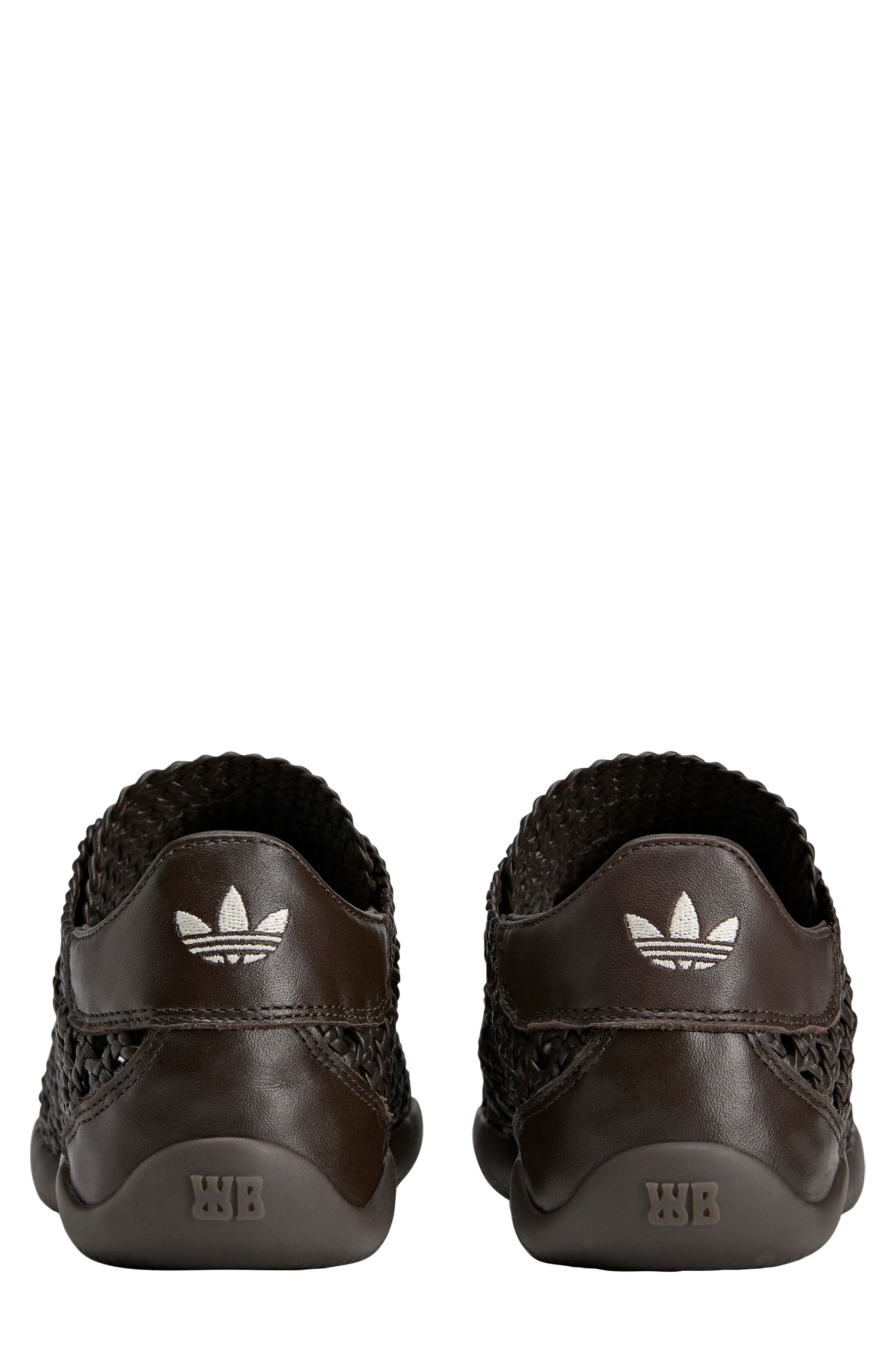 WB Karintha Basketry Sneaker, Alternate, color, DARK BROWN