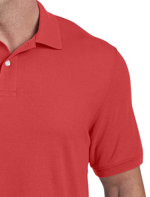 Harbor Bay By Dxl Big & Tall Piqué Polo Shirt In Multi
