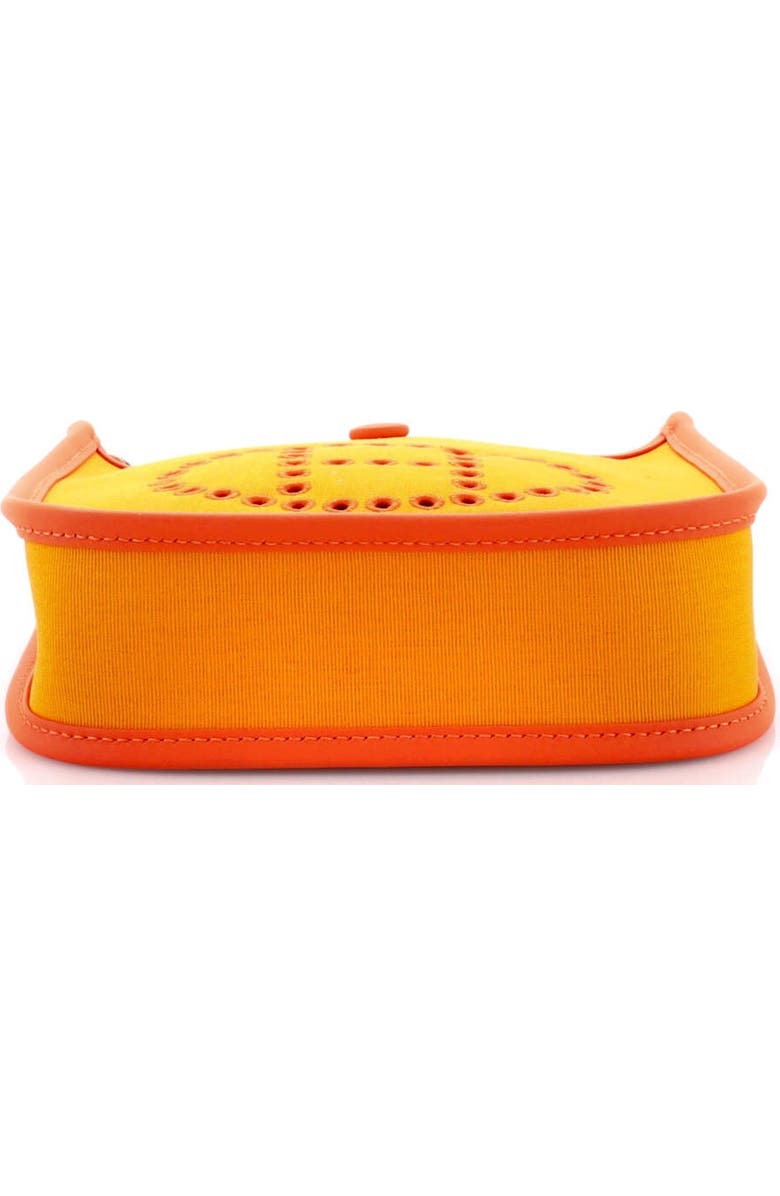 Pre-Owned Hermes Neo Evelyne Bag Toile and Leather TPM, Alternate, color, Feu