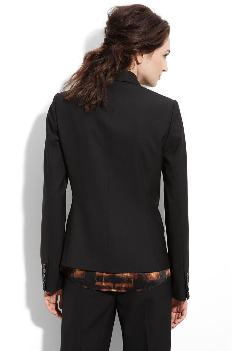 'Ava' Jacket, Alternate, color, BLACK