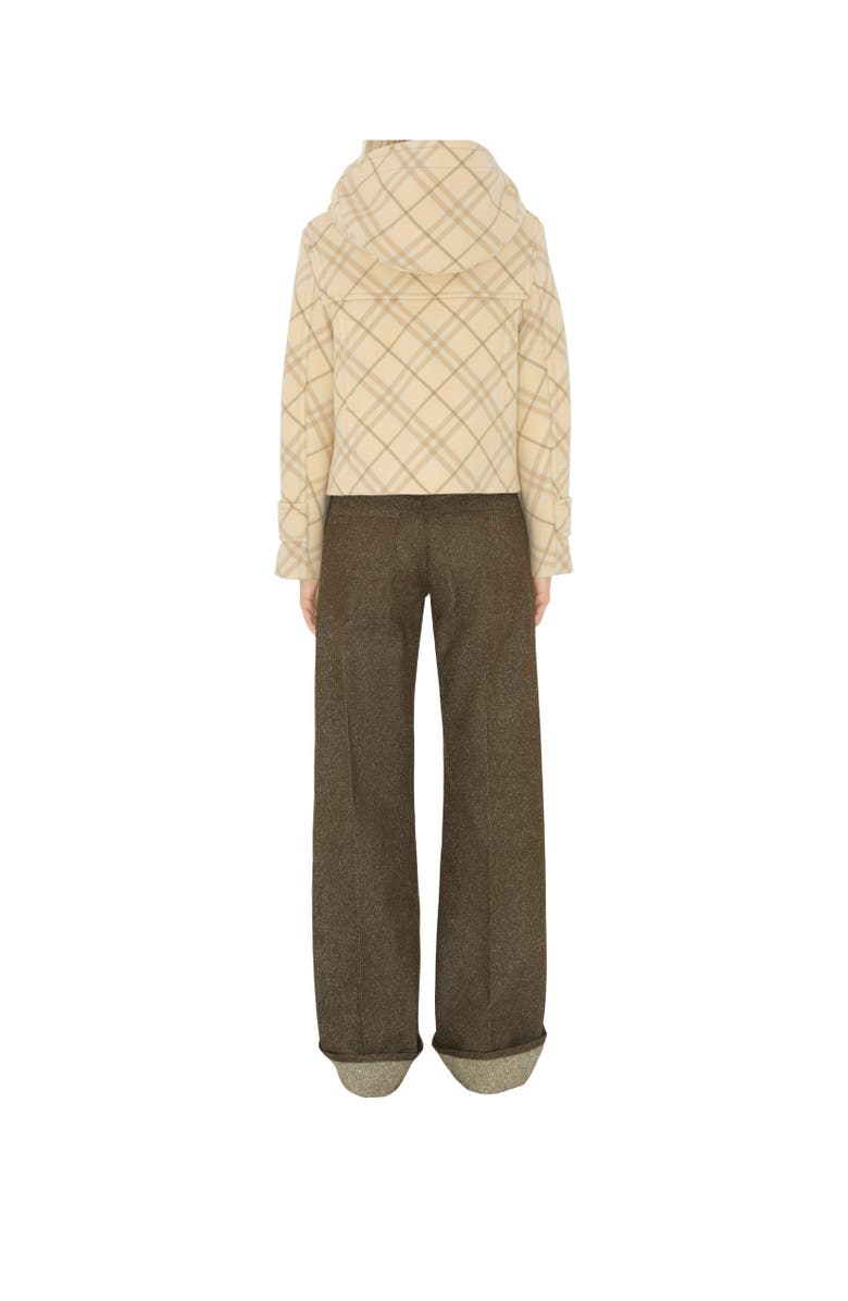 Burberry Wool Cashmere Duffle Jacket, Alternate, color,