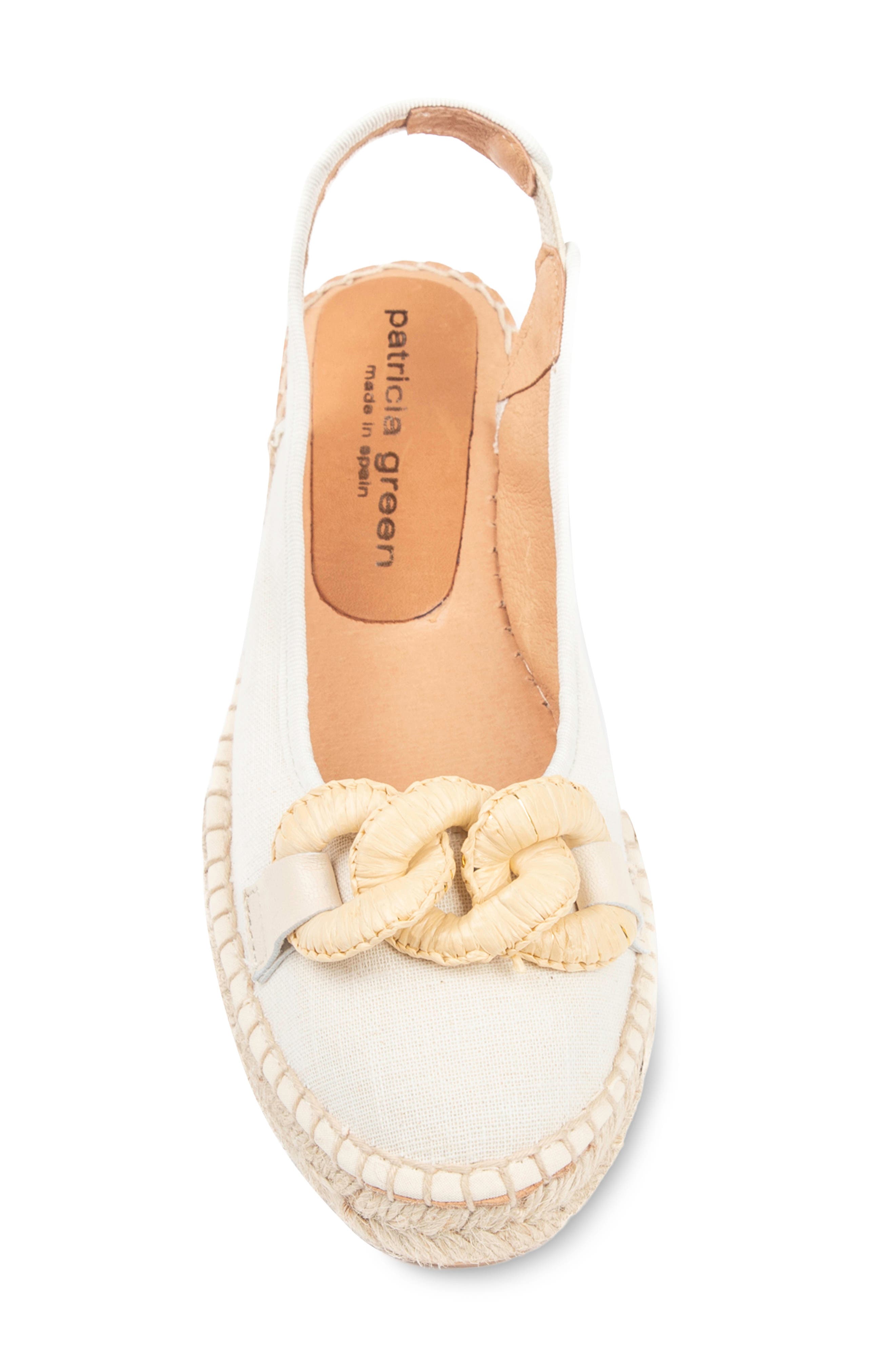 patricia green Valencia Slingback Espadrille Wedge Sandal, Alternate, color, 