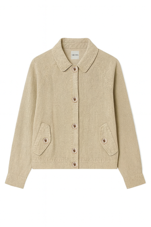 Vir Vita Béatrice Jacket In Neutral