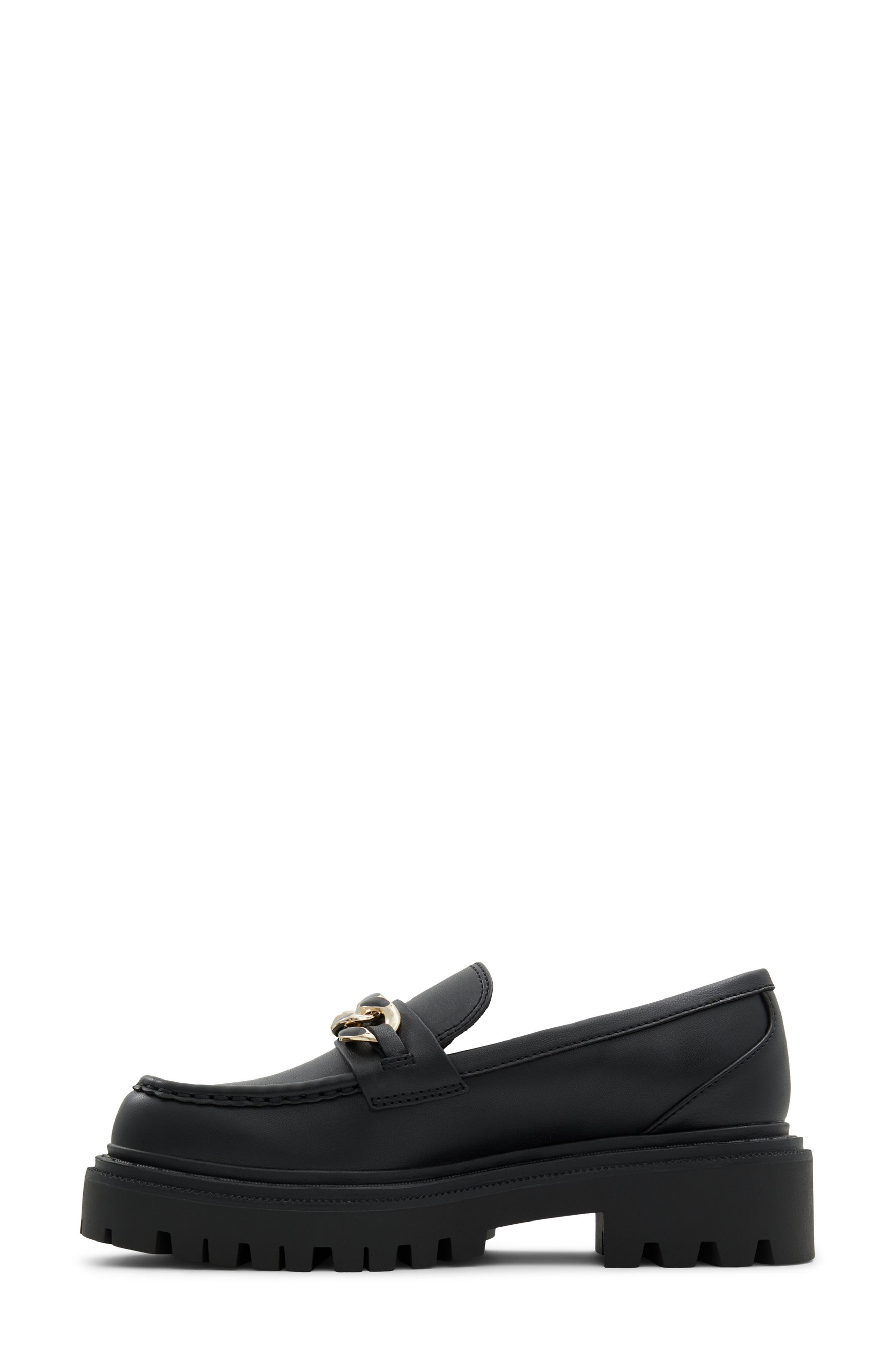 ALDO Brixtonn Platform Loafer, Alternate, color, Black