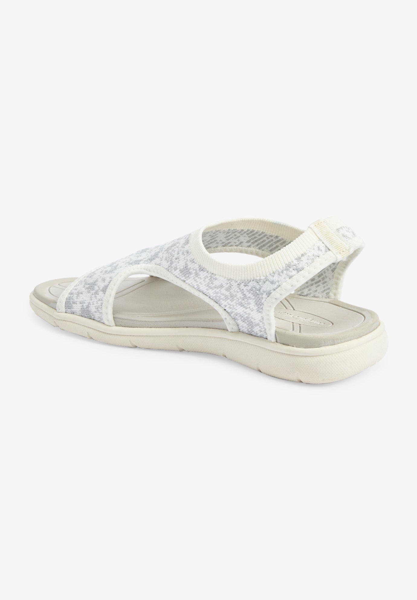 Comfortview The Serafina Sandal, Alternate, color, White Multi