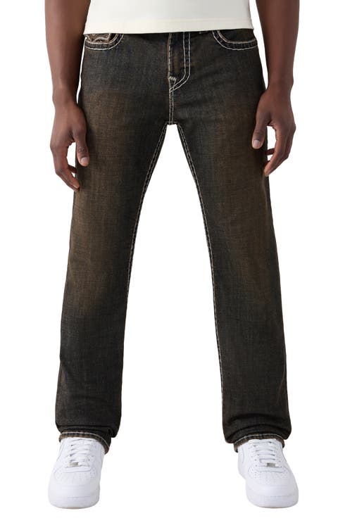 Ricky Super T Flap Straight Jeans (Sunset Stereo Dark Wash)