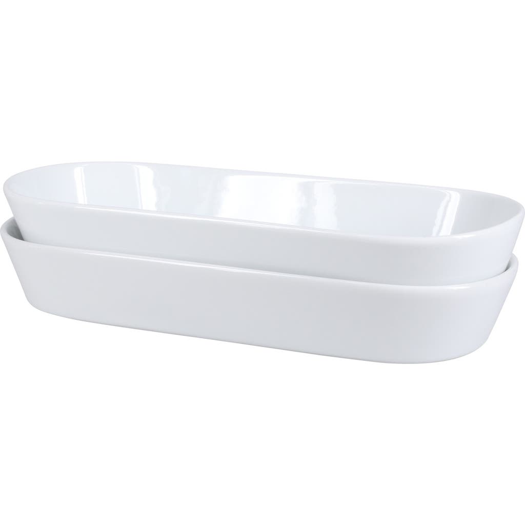 Bia Cordon Bleu Oslo Oblong Baking Dish In White