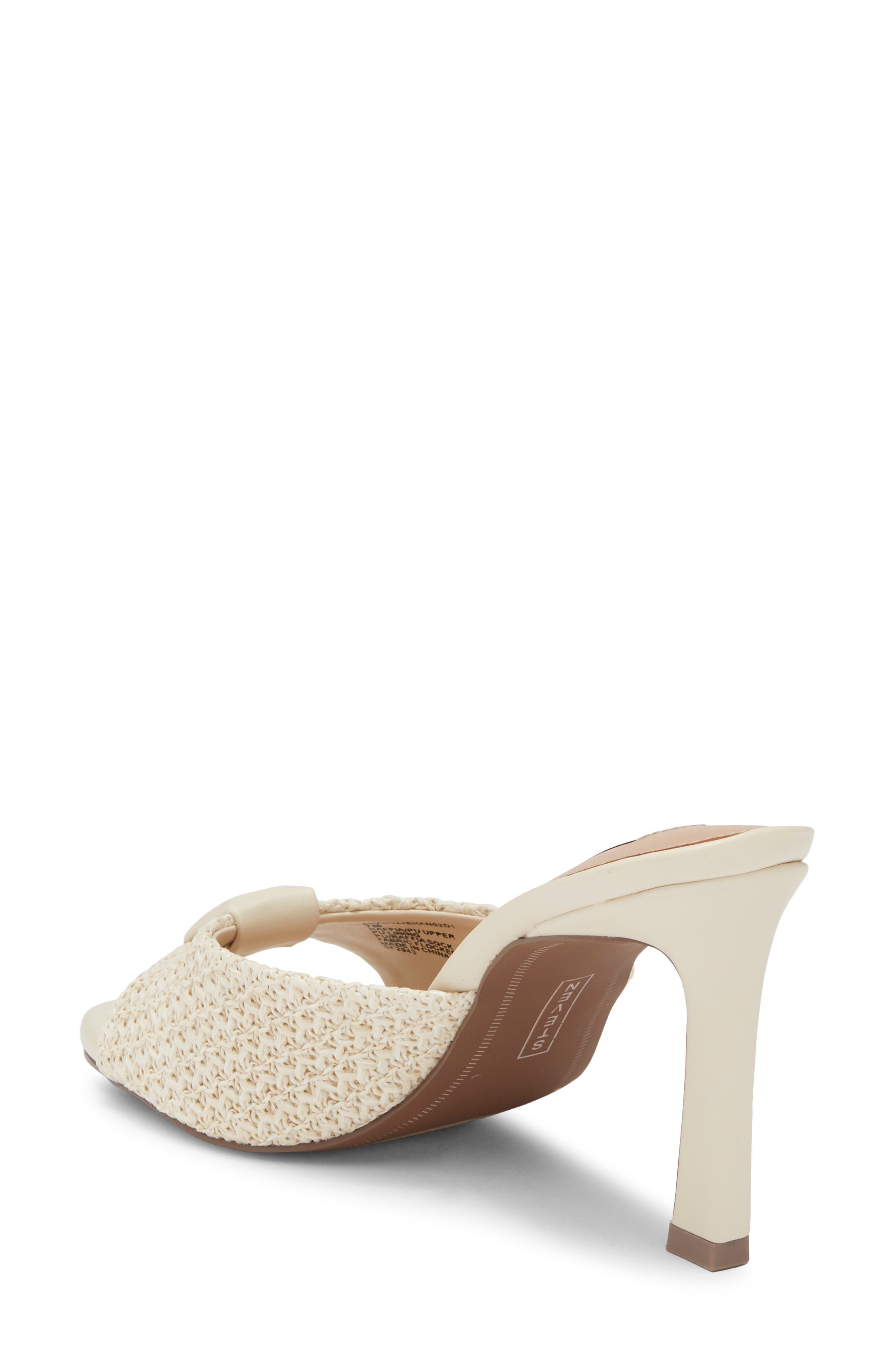 STEVEN Shanya Slide Sandal, Alternate, color, Ivory