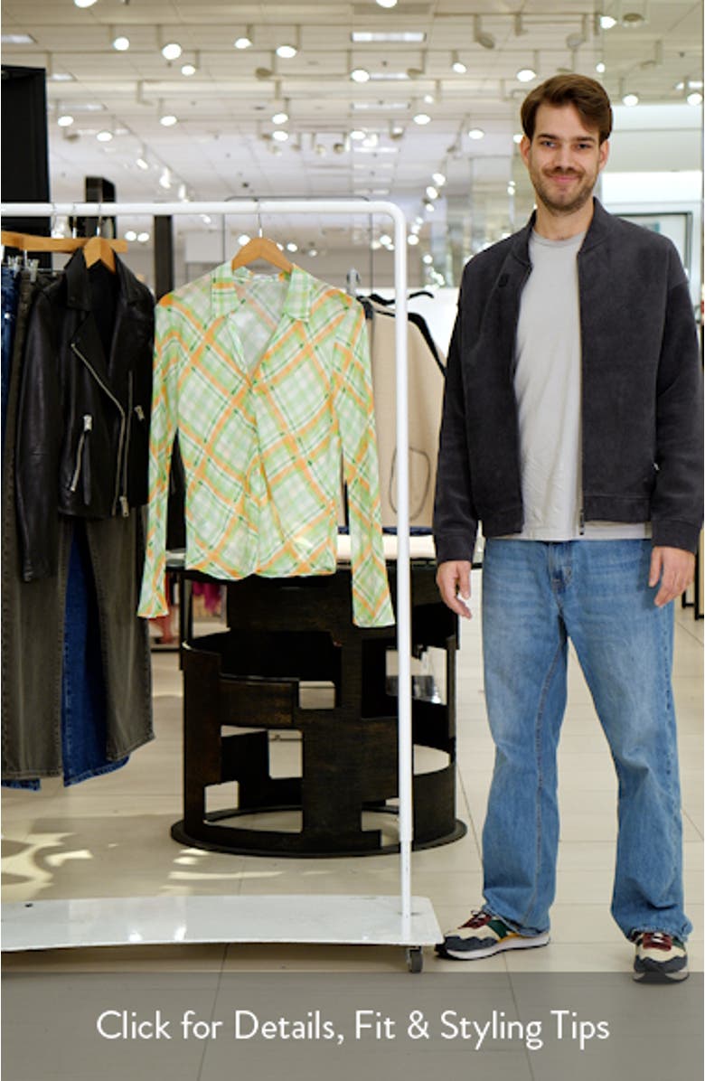 Check Button-Up Shirt, sales video thumbnail