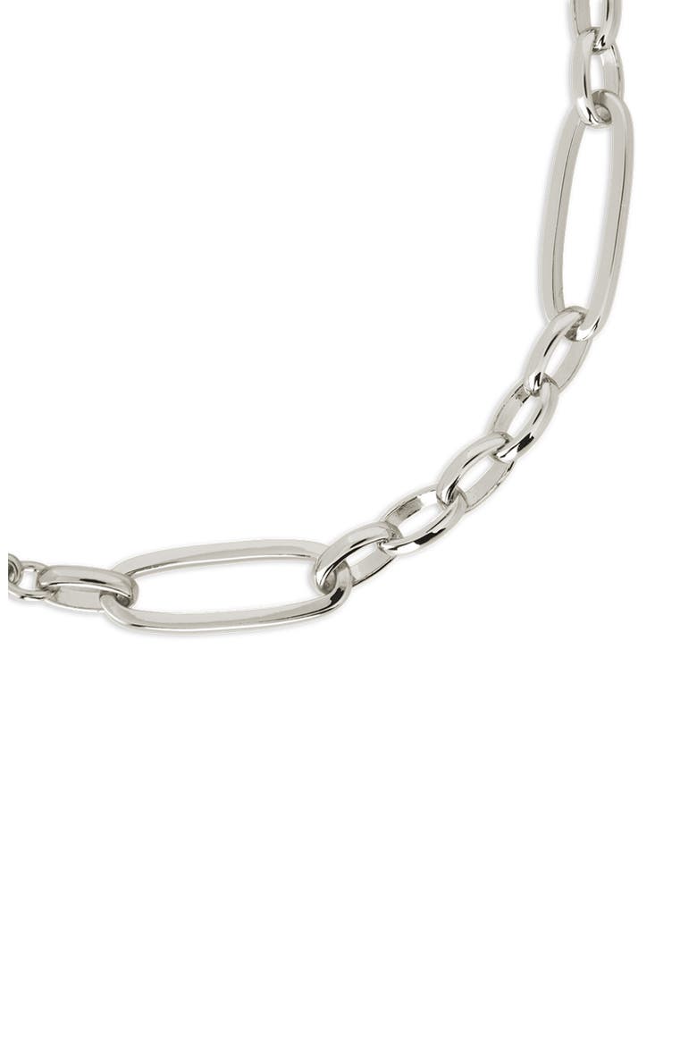 Amari Oval Link Chain Bracelet, Alternate, color, SILVER