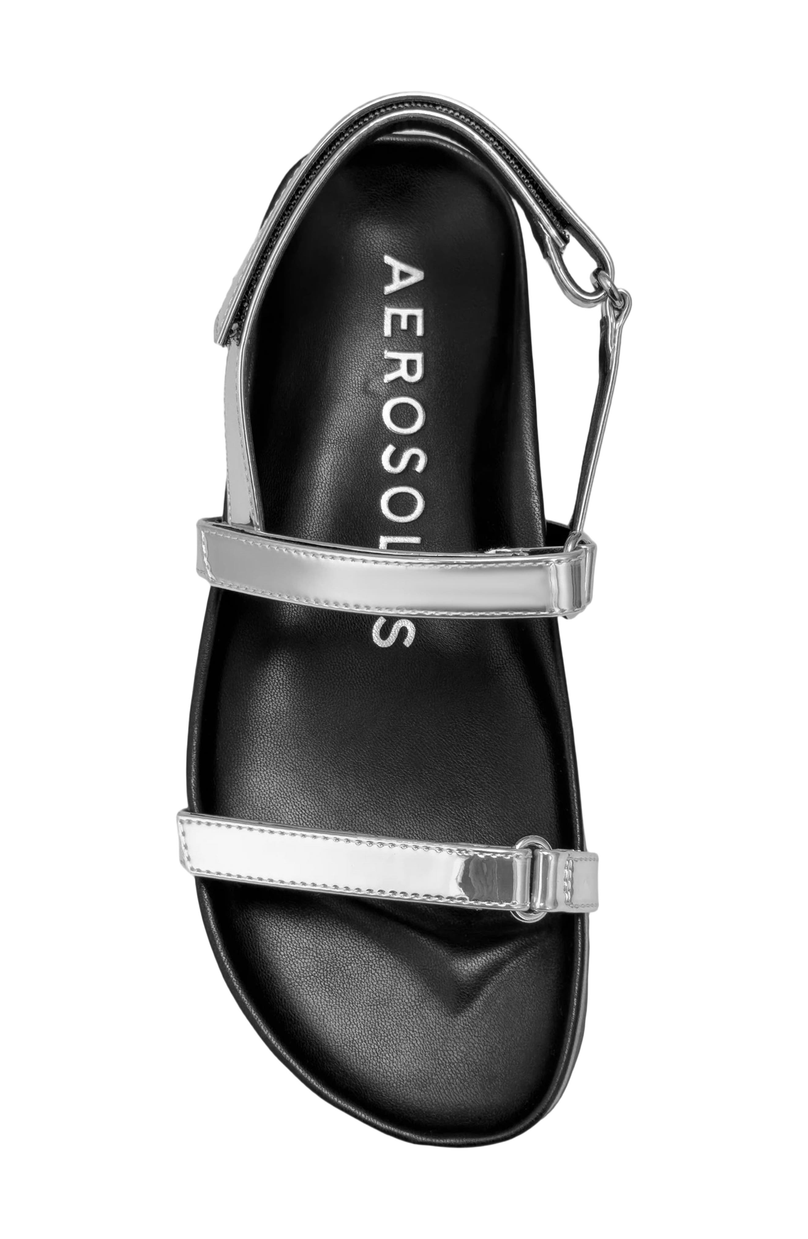 Liana Slingback Sandal, Alternate, color, SILVER FX MIRROR METALLIC