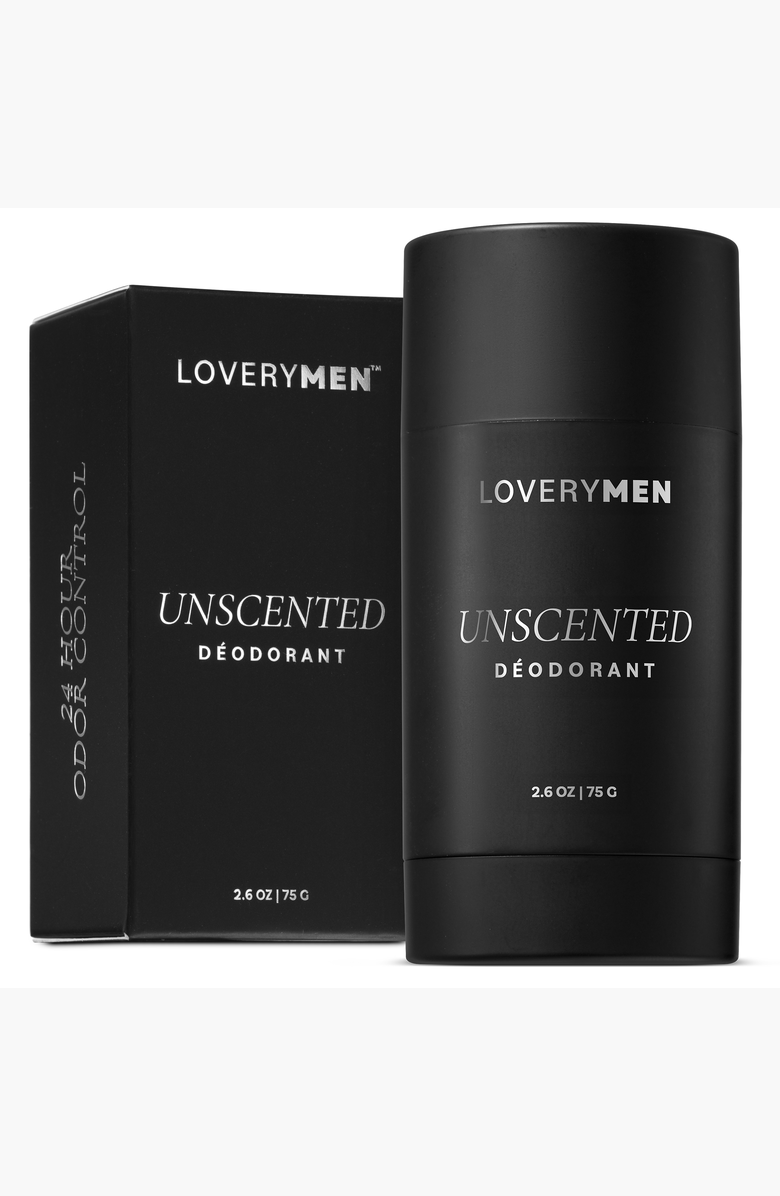 Lovery Anti-Perspirant Deodorant Stick, 2.6oz, Alternate, color, Unscented