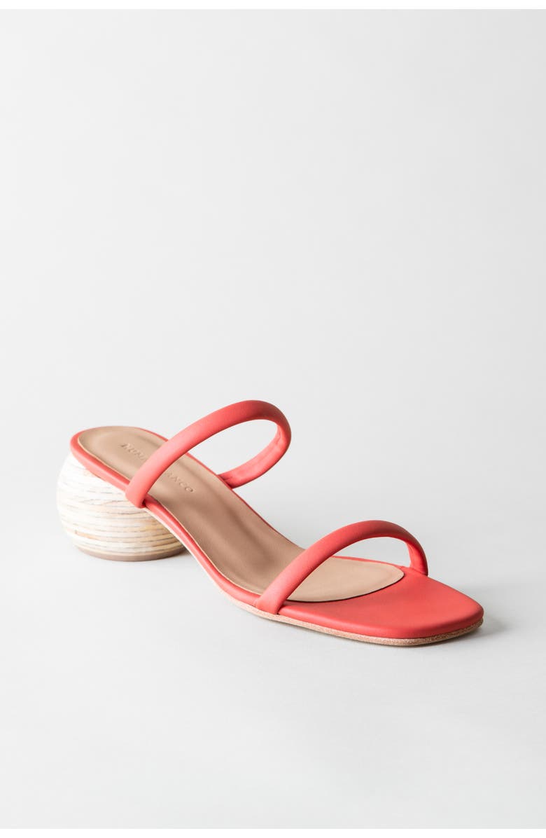 Huma Blanco Chachi Slide Sandal, Main, color, Tomato