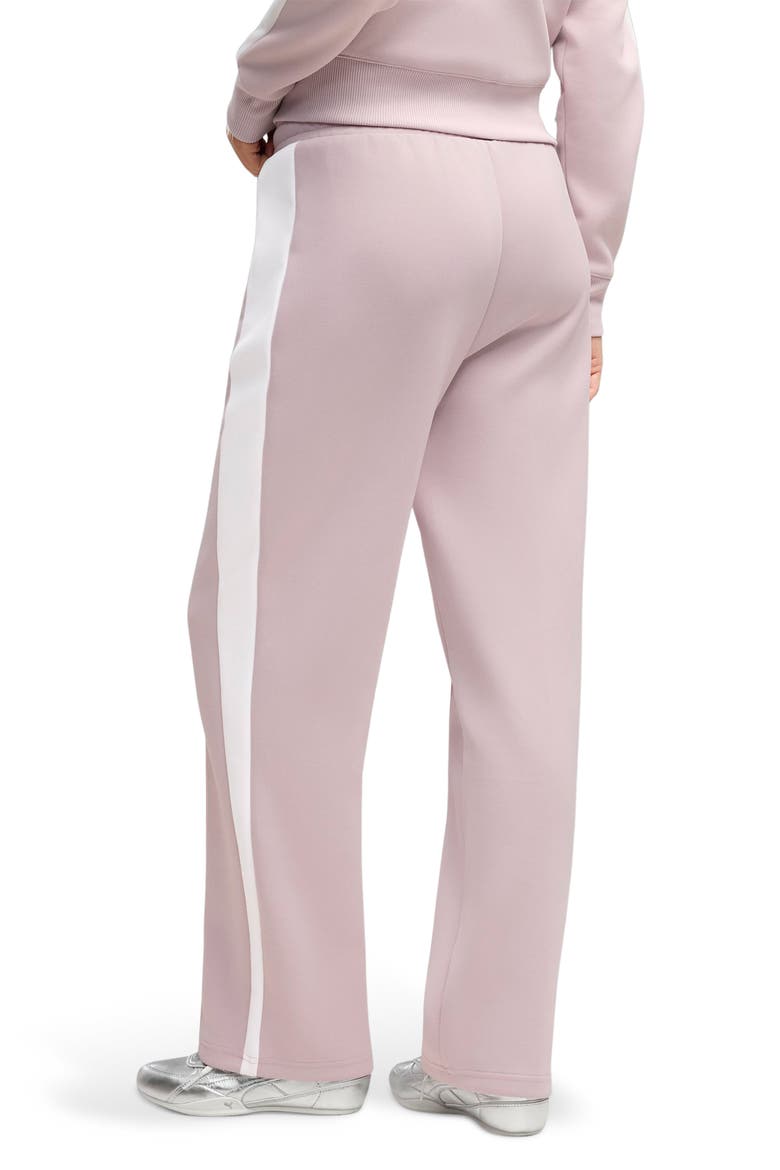 T7 Always On Straight Leg Track Pants, Alternate, color, MISTY PINK