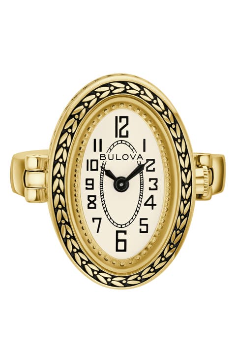 Archive Series Art Deco Ring Watch, 17mm x 24mm