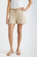 CITY BLUES Open Stitch Shorts