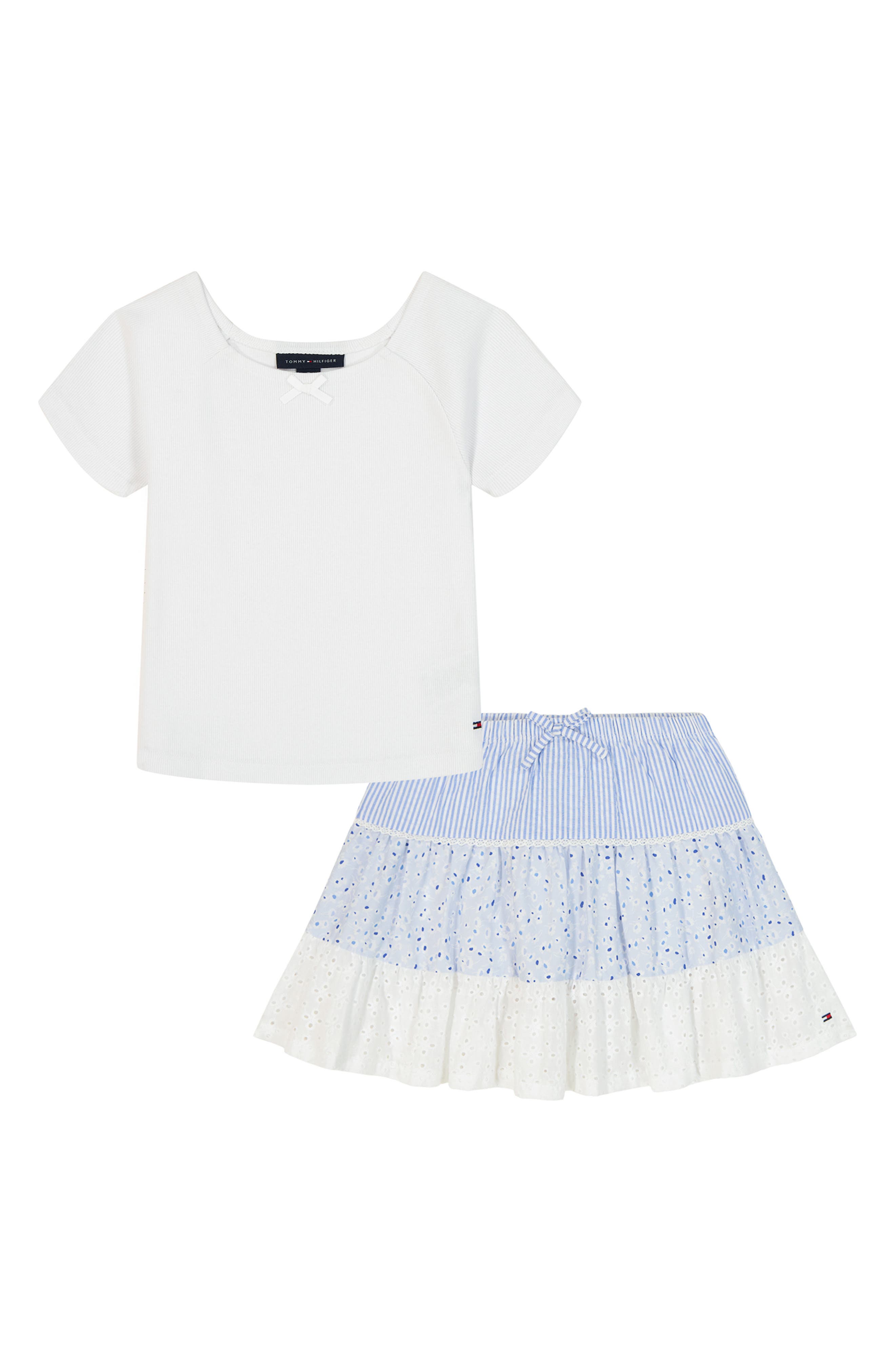 Tommy Hilfiger Kids' Top & Skort Set